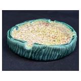 (H) Vintage Handmade Ceramic Ashtray Signed 5.25"