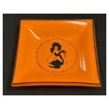 (H) Vintage The Playboy Bunny Club Key Dish