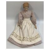 (A) Antique German Porcelain "China Head" Doll