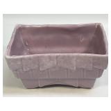 D) Lavender Color Cookson Pottery Ceramic Planter