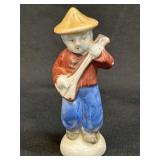 (A) 1950s Mid 20th Century Porcelain Figurine