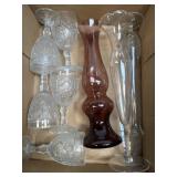 (D) Assorted Lot As Pictured Including Vases and