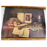 (D) Set of 7 Vintage Lithographs As Pictured