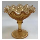 (A) Vintage Westmoreland Golden Sunset Diamond