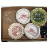 (H) Assorted Vintage Ashtrays As Pictured