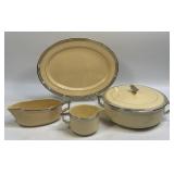 (D) Vintage Albright China 4 Pc