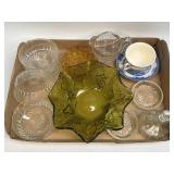 (D) Assorted Lot As Pictured Including Cruet,