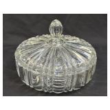 (A) Anchor Hocking Vintage Glass Candy Dish with