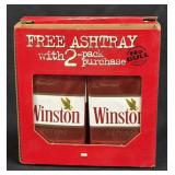 (A) 2 Unopened Winston Filters Cigarettes With