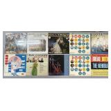 (D) 10 Assorted Albums as Pictured