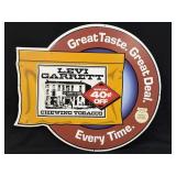 (D) Vintage Metal Levi Garrett Chewing Tobacco