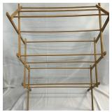 (H) Wooden Drying Rack Laundry