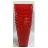 (D) 8 Pc Ice Tea Plastic Tumbler 32 oz Each