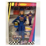 (A) NASCAR Barbie Doll 50th Anniversary Collector
