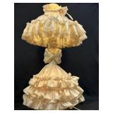 (D) Vintage Doll Lamp Victorian Style Works