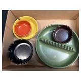 (H) Several Assorted Ashtrays As Pictured