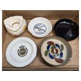 (H) Several Assorted Ashtrays As Pictured