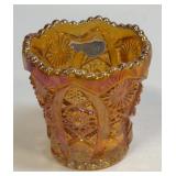 (H) Vintage Imperial Glass Marigold Carnival