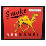 (D) Vintage 1996 Camel "Smoke Red Kamel Cigarettes