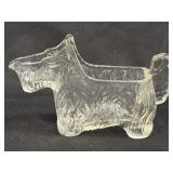 (A) Vintage L. E. Smith Clear Pressed Glass