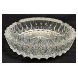 (H) Vintage Austria Lead Crystal Cut Glass