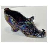 Carnival Glass 5 1/2' Shoe