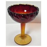 Indiana Glass / Tiara Sunset Red Desert Blossoms