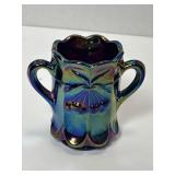 Mosser Carnival Glass Cherry & Cable Spooner