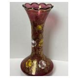 15 1/2' Hand Painted Vase