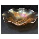 Jeanette Marigold Carnival Iris & Herringbone