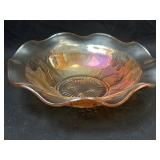 Jeanette Marigold Carnival Iris & Herringbone