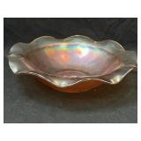 Vintage 1950s Jeannette Glass Floragold Louisa