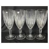 4 Mikasa 8' Water Goblets