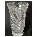 Shannon Crystal Vase 9'