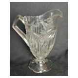 Antique EAPG Pitcher 8 1/2'