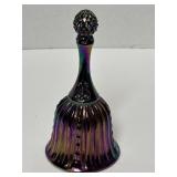 Fenton Purple Amethyst Carnival Glass Bell