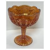 Imperial Carnival Marigold Compote 8'