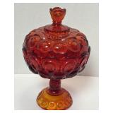 10' LE Smith Amberina Moon & Stars Compote