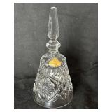 Hand Cut Lead Crystal Bell Made in Germany 7'