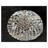 Sculpted Crystal Paperweight 3 1/2' x 2'