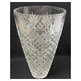 14' x 8 1/2' Crystal Vase