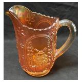 6' Vintage Marigold Carnival Glass Windmill
