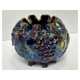 Antique Dugan Amethyst Carnival Glass Grape