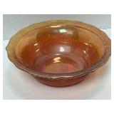 Federal Glass Normandie Marigold Carnival 8 1/2'