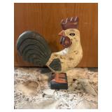 Wooden rooster 9'