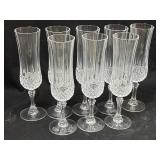 8 Cristal d'Arques Longchamp Lead Crystal
