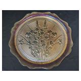 11 1/2' Marigold Carnival Glass Plate