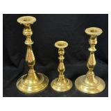 3 Candlesticks 12', 10', 8'