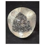3 1/2' Cube Glass Paperweight