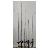 5 Fishing Rod & Reels